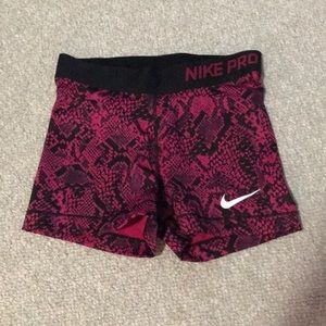 Womens Nike Pro Spandex Size Small